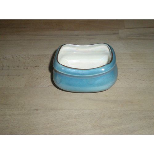 Carlton Ware Wiltshire & Robinson Blue Lustre Small Sugar Bowl A/F