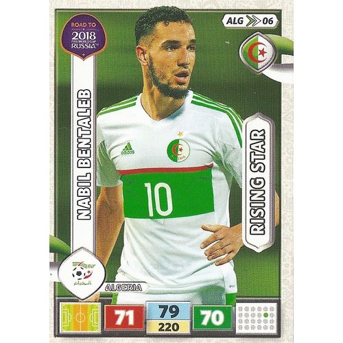 Adrenalyn XL Road to World Cup 2018: Rising Star - Algeria, Bentaleb