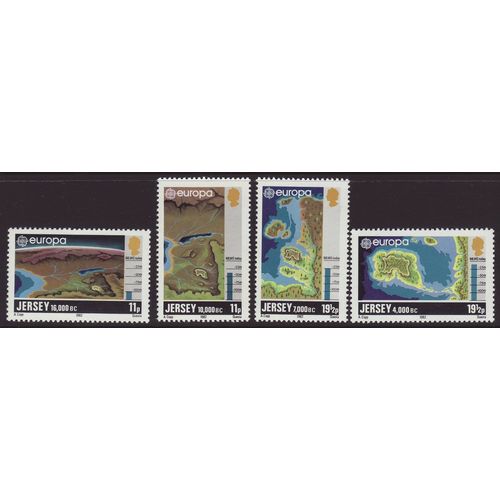 Jersey 1982 SG 289-92 UMM - Europa/CEPT (G-260 (1))