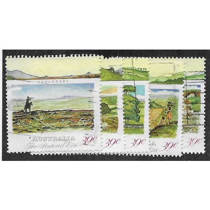 AUS 1989 (SET) 'COLONIAL DEVELOPMENT' (5v) FINE USED (EBID67-830)