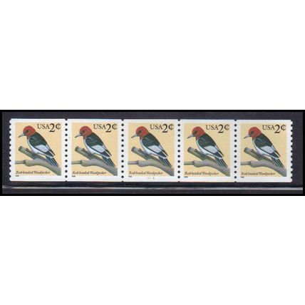 3045 2c Red-headed Woodpecker Very Fine MNH PNC 11111/5 KA8081
