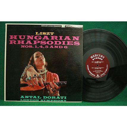 Antal Dorati - Liszt: Hungarian Rhapsodies No. 1/4/5 And 6 - SR 90371 - EX