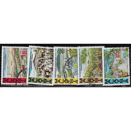 1966 SG 37/41 - fine used (o)