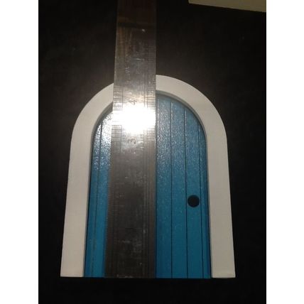 Wooden Fairy Door - Black
