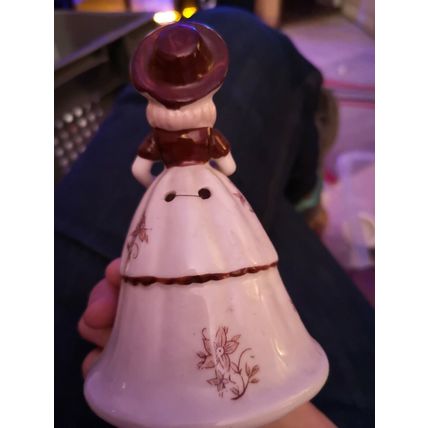 Ceramic Bell Girl Figure