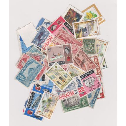 Gibraltar 90 g earlies to 1980s selection