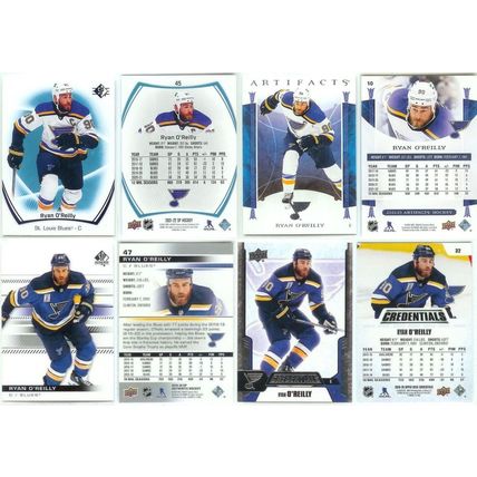 Ryan O'Reilly 8x card lot incl Inserts