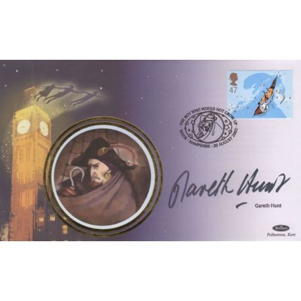 Gareth Hunt The New Avengers Hand Signed Great Ormond Street Hospital FDC