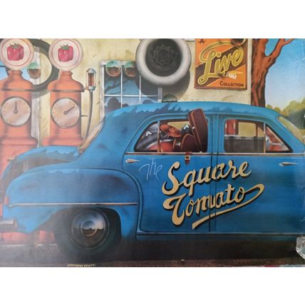 MEGA RARE ORIGINAL,'POMODORO QUADRATO 'POSTER. GIANFRANCO ROVATTI.