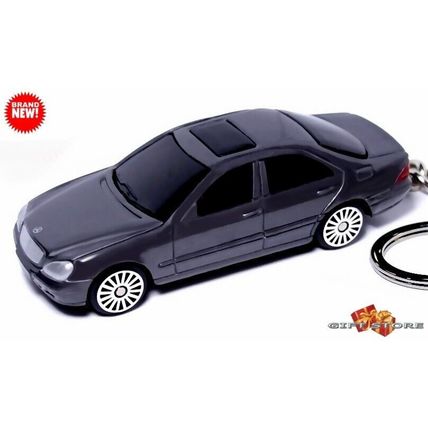 HTF RARE KEYCHAIN GRAY MERCEDES S CLASS S500 CUSTOM Ltd. Ed. GREAT GIFT