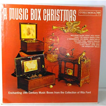 A Music Box Christmas - LP Record /Music Box Collection of Rita Ford - CL-1698
