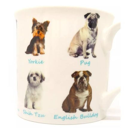 Dog Breed Mug Fine China 8.5 CM Ceramic Tableware Canine Home Decor Tableware
