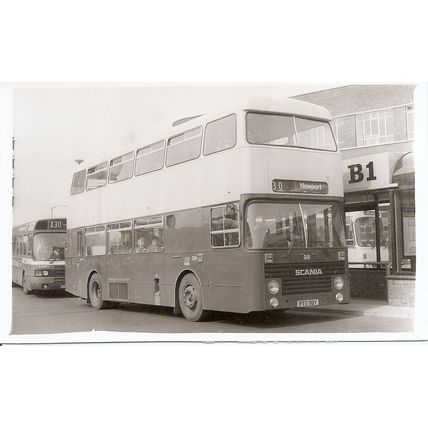 Black & White Photograph of Newport Corporation Transport - PTG 98Y