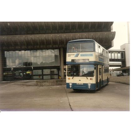 Colour Photograph of Preston Bus Ltd. - URN 169Y ex. Preston Borough Transport