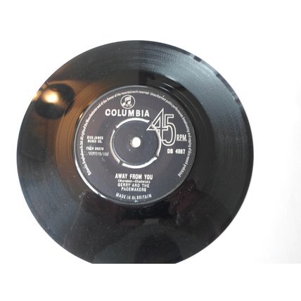 7" 1963. GERRY AND THE PACEMAKERS .HOW DO YOU DO IT , COL DB 4987.. NEAR MINT
