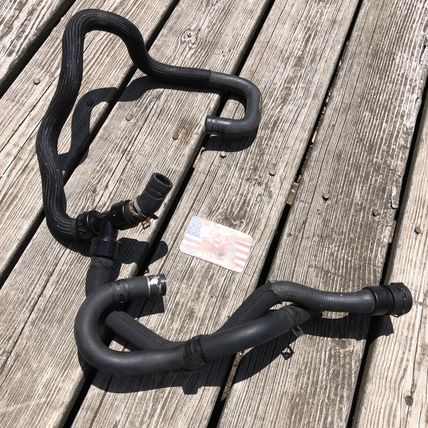 Land Rover LR2 LR039407 Heater Coolant Outlet Hose Set OEM 2.0L