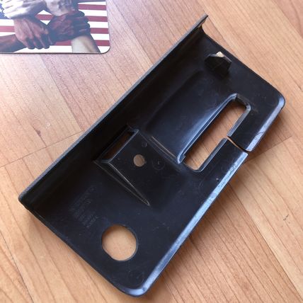 Volvo 1388749 Black Seatbelt Plastic Trim Back Seat V70 V70R Wagon 1998-2000