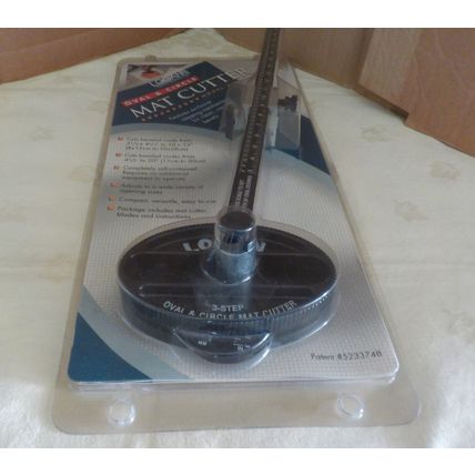 Logan Oval & Circle Mat Cutter Model 201 - 3 Step - NEW & SEALED