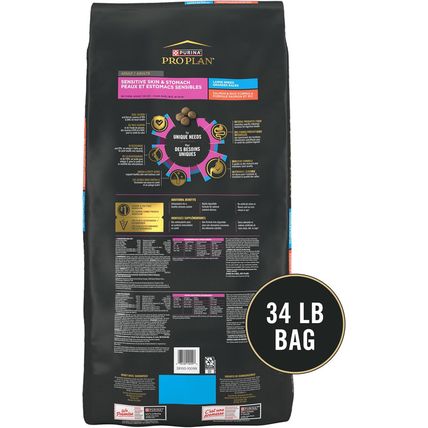 Purina Pro Plan Sensitive Skin and Stomach Dog Food Large Breed Salmon and Rice