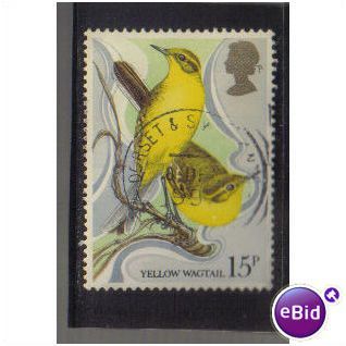 1980 GB YELLOW WAGTAILS F/U SG 1112