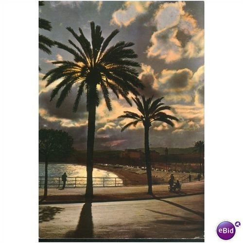 France Postcard - Soleil Couchant Sur La Mediterranee