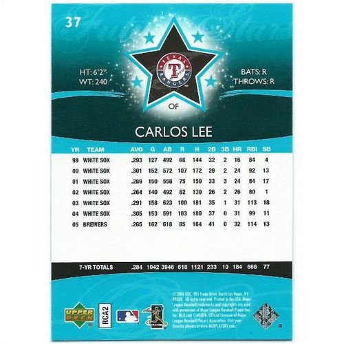 2006 Upper Deck Future Stars - #37 - Carlos Lee