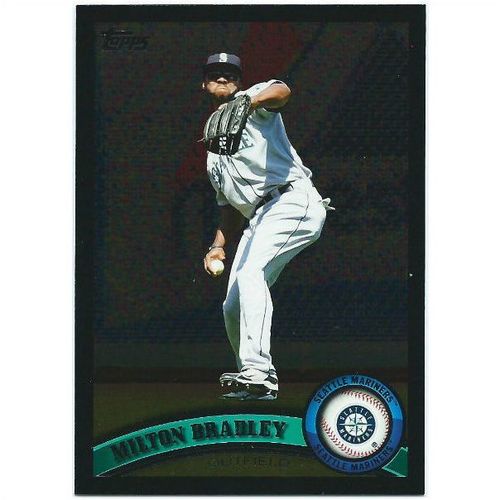 2011 Topps Wal Mart Black Border - #224 - Milton Bradley