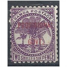 Samoa 1899 SG97 2/6d Reddish-Purple Provisional Government Mounted Mint .