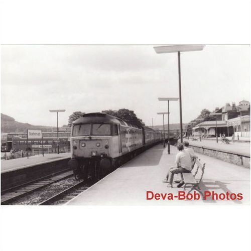 Railway Photo BR Class 47 47422 SCARBOROUGH 1986 Diesel Loco