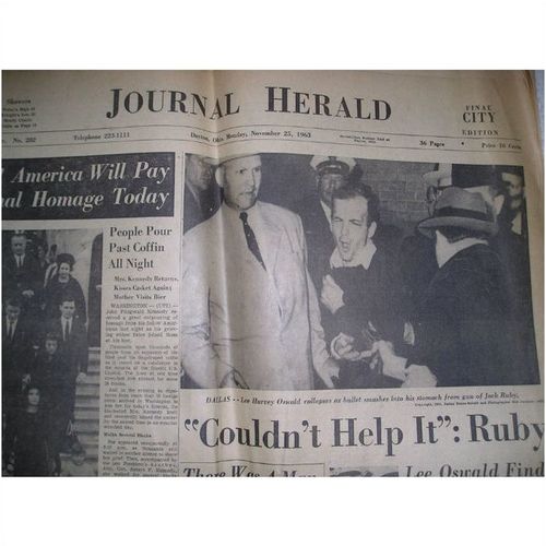 Vintage Dayton ohio Newspapers. President Kennedy, JFK. zorfd2