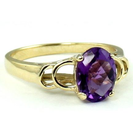 Amethyst, 10KY Gold Ring, R300