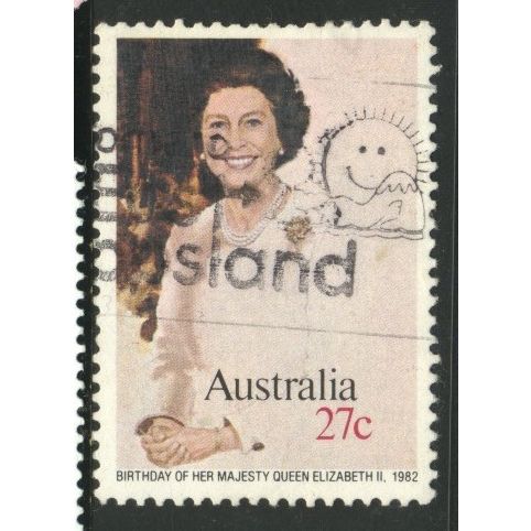 Australia 1982 - SG842 - 27c multi - Birthday of Queen Elizabeth 11 - used