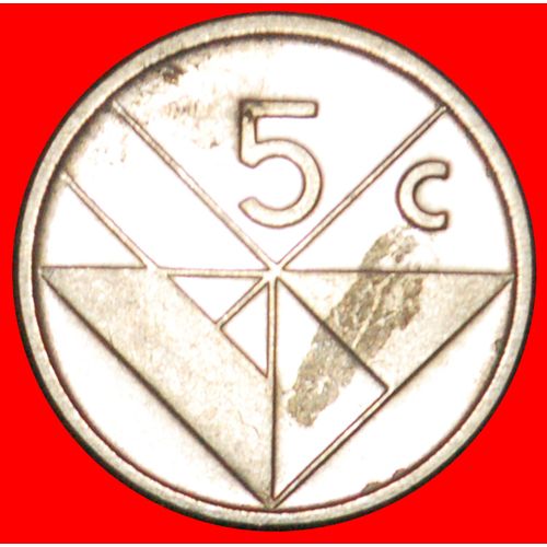 NETHERLANDS: ARUBA ★ 5 CENTS 2013 MINT LUSTER! LOW START ★ NO RESERVE!
