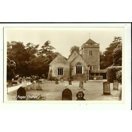 Buckinghamshire STOKE POGES Church Postcard by Photo Precision (5312)