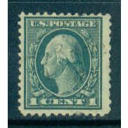Used 498 1c George Washington Fine A10316