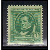 859 1c Washington Irving Fine MNH KA2202