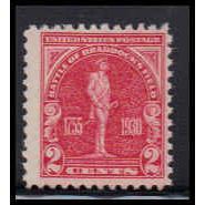 688 2c Battle of Braddock Just Clears MNH O2678