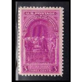 854 3c Washington Inauguration Fine MNH O6166