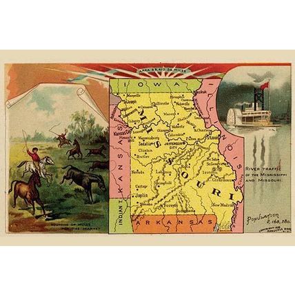 Missouri 20 x 30 Poster