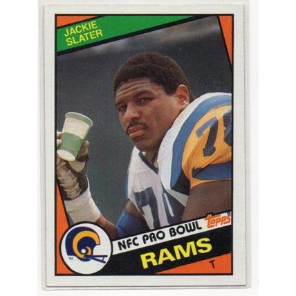 84 TOPPS JACKIE SLATER
