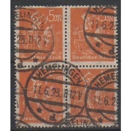 Mi 238 used 1922 Cat € 64