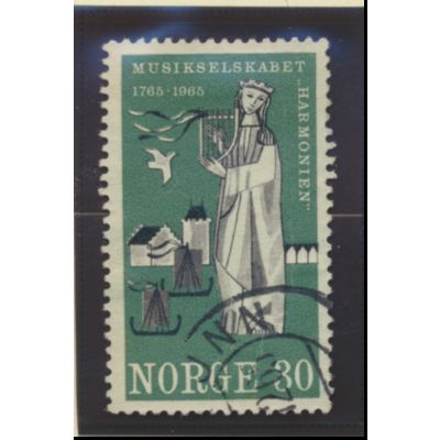 Norway Stamp Scott #477, Used