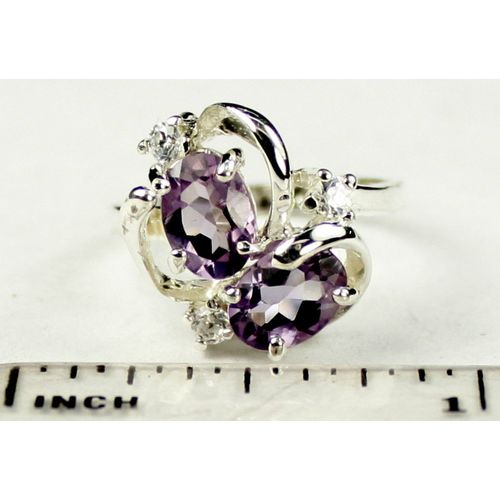 Amethyst, 925 Sterling Silver Ring, SR016
