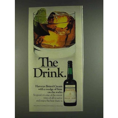 1978 Harveys Bristol Cream Sherry Ad - The Drink