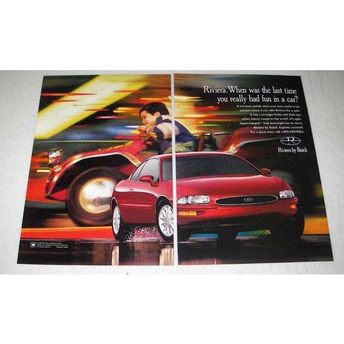 1995 Buick Riviera Car Ad - Really Had Fun In a Car