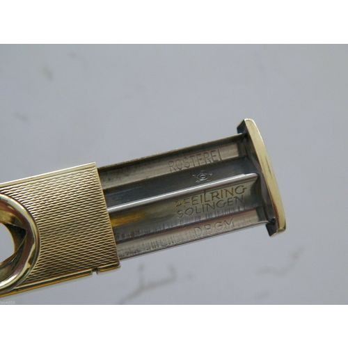 VNTG 14K SOLID GOLD PFEILRING CIGAR CUTTER 16.7 GRAMS