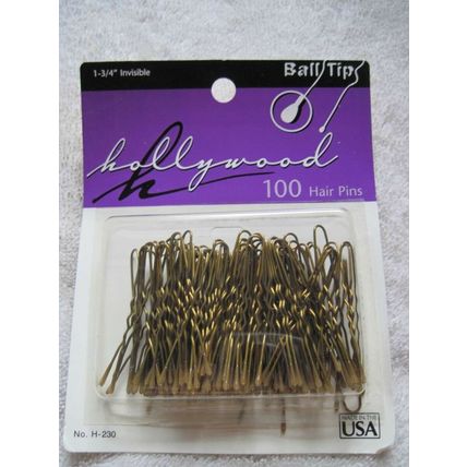 Invisible Metal Styling Hair Pins Goody Hollywood Donna Coated Standard Hold Pin