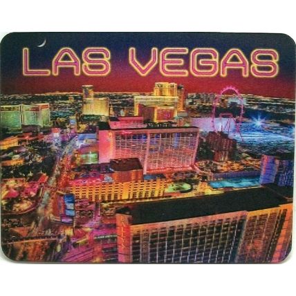 Las Vegas Nevada 3D Fridge Magnet