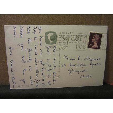 HISTORIC DORSET county . multiview used postcard by J. Salmon 1978 pm =