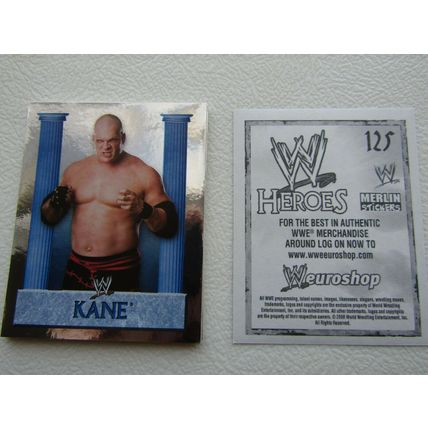 Topps - Merlin 2008 WWE Heroes Wresting Stickers 1-216 & P1-P15 Variants (EB2)